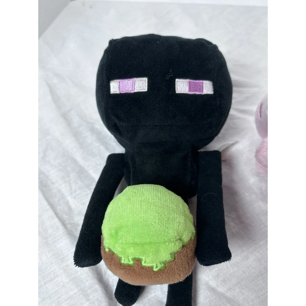 Minecraft Mojang Jinx Plushies Pink Pig Enderman